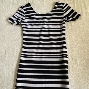 Black and White Dress